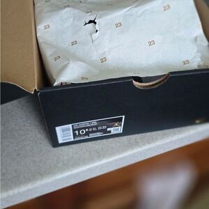 Air Jordan 1 Mid – Black/Cement Grey–Fire Red (Heavily Worn, Still in Box)